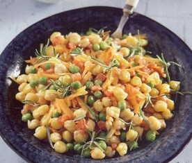 ρεβίθια με ντομάτα και καρότο (Medium)